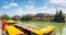 A panoramic view of nanjing confucius temple