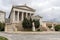 Panoramic view of National Library of Athens, Greece