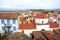 Panoramic view of Nauplio town from the hotel. Greece