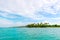 Panoramic view of No Mans Land in Tobago West Indies tropical island