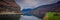 Panoramic view of norwegian fiord