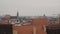 Panoramic view of Nuremberg, Germany. Nuremberg is the second-largest city of the German federal state of Bavaria. Left