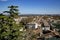 Panoramic view of the old city of Avignon