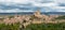 Panoramic view of old medieval town of Segovia, Spain