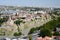 Panoramic view of old Tbilisi , view from Narikala fortress