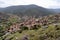 Panoramic view of the old and touristic village of Patones