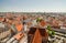 Panoramic view of the Old Town architecture of Munich, Bavaria, Germany
