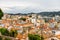 Panoramic view of the old town of Cannes, France Cote d`Azur