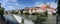 panoramic view of The old town of Steyr