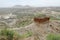 Panoramic view Olduvai Gorge, the Cradle of Mankind, Great Rift Valley, Tanzania, Eastern Africa