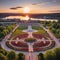 Panoramic view of Oslo's enchanting blend of urban beauty and natural wonders