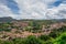 panoramic view of Ouro Preto, MG, Brazil. World Heritage Site by UNESCO