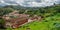 panoramic view of Ouro Preto, MG, Brazil. World Heritage Site by UNESCO