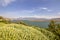 Panoramic view over Barrage Bin El-Ouidane, high Atlas.