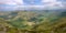 Panoramic view over Great Langdale, Lake District