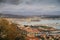 Panoramic view over the La Spezia marina