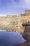 Panoramic view over Oum Errabia river and Kasba Tadla city