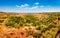 Panoramic view over the Palo Duro Canyon