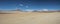 Panoramic view over the Salvador Dali Desert in Eduardo Avaroa Andean Fauna National Reserve, Bolivia