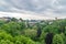 Panoramic view with Passerelle, also known as the viaduct or old bridge