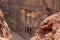 Panoramic View of Petra, Unesco Archeological Site, Jordan