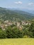 Panoramic view of Piazza al Serchio, Tuscany