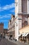 panoramic view of Piazza Trento e Trieste, Town Hall and Cathedral in Ferrara