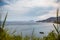 Panoramic view on picturesque port and village of Lacco Ameno, Ischia island