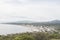 Panoramic view of Piriapolis from the viewpoint of San Antonio hill