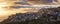 Panoramic view of the popular village of Arachova, Boiotia, Greece