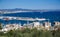 Panoramic view of the port of Palma de Mallorca