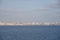 Panoramic view on the Port Said, Egypt.