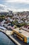 A Panoramic view of the port of Stavanger in Norway.