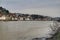 Panoramic view of Porto city from Douro river