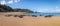 Panoramic view of Praia do Sancho Beach - Fernando de Noronha, Pernambuco, Brazil