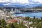 Panoramic view of Puerto Montt, Chile.