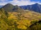 Panoramic view of Pululahua volcano