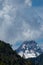 Panoramic view of Puntiagudo volcano, Lake District, Chile.