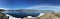 A panoramic view from Qikiqtarjuaq, a Inuit community in the high Canadian arctic located on Broughton Island