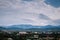 Panoramic view of Quba, Azerbaijan - gateway town to the High Caucasus