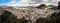 Panoramic view on Quetzaltenango, coming down from the Cerro Quemado, Quetzaltenango, Altiplano, Guatemala