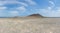 Panoramic view of the Red Mountain Montana Roja and El Medano