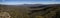 Panoramic view from Reid`s Lookout and the balconies, The Grampians, Victoria, Australia,