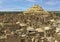 Panoramic view, remains of the 13th century Shali fortress in central Siwa, Egypt.