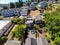 Panoramic view of residential area in Tacoma