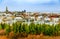 Panoramic view Reykjavik , Iceland with views of the Hallgrimskirkja Cathedral