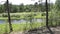 Panoramic view from right to left of a typical landscape for the Siberian taiga