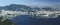 Panoramic view of Rio de Janeiro, Brazil.
