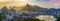 Panoramic view of Rio De Janeiro, Brazil landscape