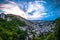 Panoramic View of Rio de Janeiro Slums